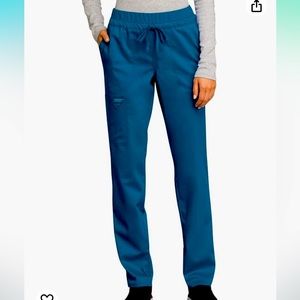 Caribbean Blue Cherokee Workwear Revolution Scrub Pants